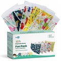 Wecare Individually Wrapped Kids Face Masks, Fun Variety Prints, 50PK WC-WMN100089-KIDS-FACE-MASKS-FUN2